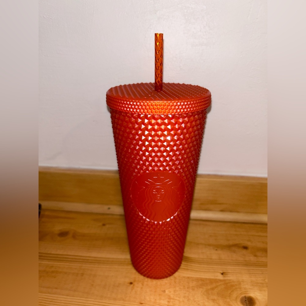 Starbucks Fall 2022 Orange Studded